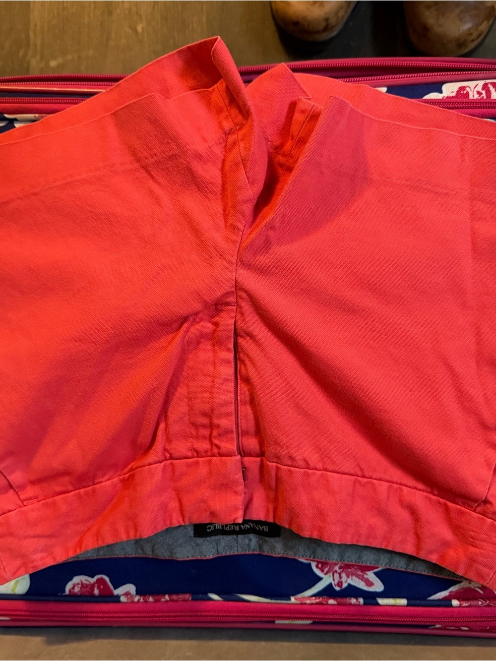 Banana Republic Coral Pink Kids Shorts